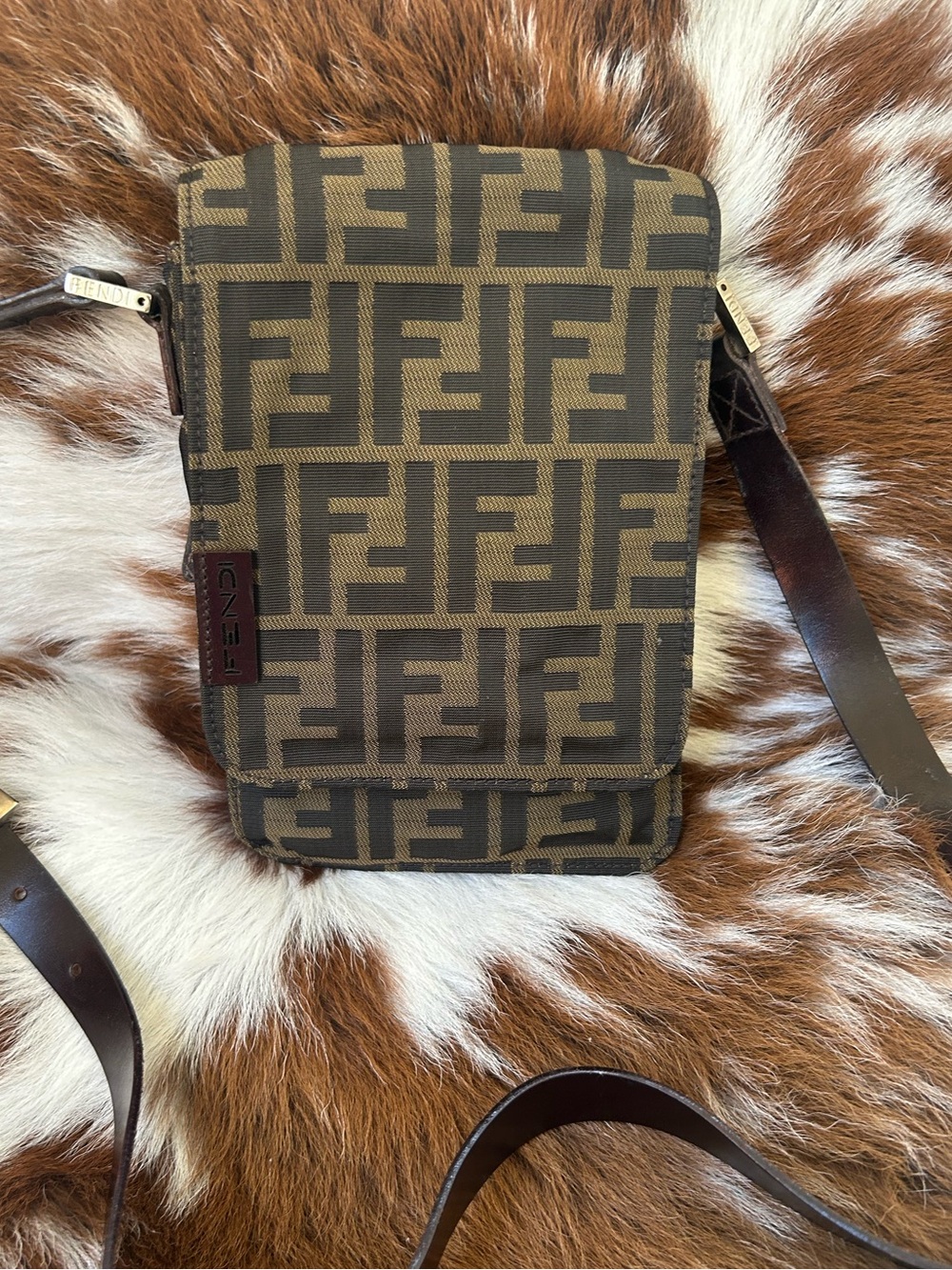 Fendi Zucca Canvas Crossbar